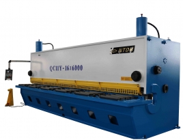 QC11Y-16x6000 Hydraulic Guillotine Shearing Machine
